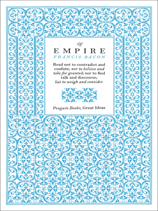 Cover image for Of Empire